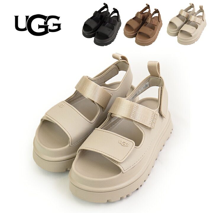 楽天市場】大きいサイズ アグ UGG EVAサンダル GoldenGlow 1152685  