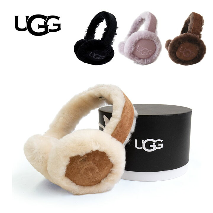 楽天市場】UGG アグ シープスキンイヤーマフ SHEEPSKIN EMBROIDERY 