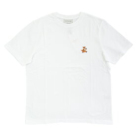 MAISON KITSUNE メゾンキツネ メンズ 半袖 Tシャツ tシャツ SPEEDY FOX PATCH TEE-SHIRT mm00125kj0008 刺繍パッチ シャツ コットン メンズ ブランド シャツ 黒 白 紺 ブラック ホワイト ネイビー 綿 おしゃれ 通勤 通学 大人 キツネ