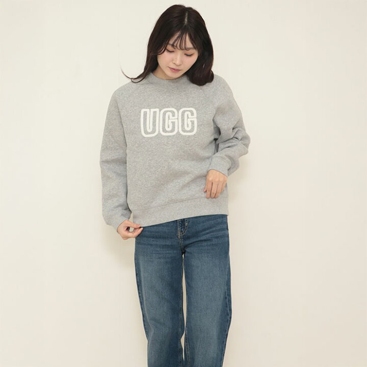 楽天市場】アグ UGG Logo Crewneck レディース スウェット 1171477 