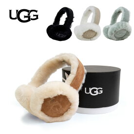 UGG アグ シープスキンイヤーマフ SHEEPSKIN EMBROIDERY EARMUFF 20955 新作 耳当て 防寒 冬 秋 ボア 無地 送料無料 送料込み 大判 レディース メンズ イヤマフ 暖かい ギフト 箱付き クリスマス プレゼント