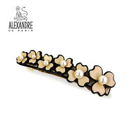 アレクサンドル ドゥ パリ ALEXANDRE DE PARIS 8cm バレッタ AA8-18614-03 バレッタ レディース 8cm レデ…