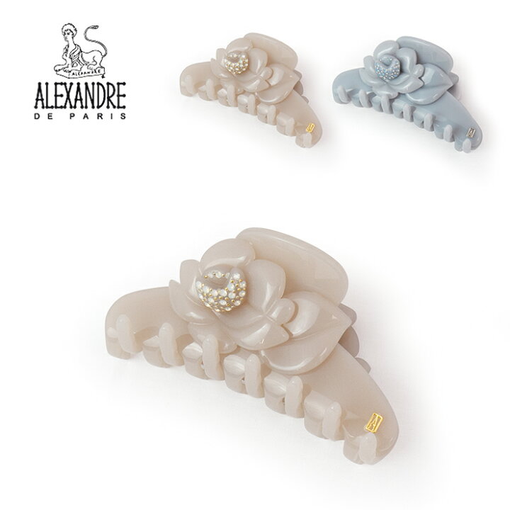 楽天市場】アレクサンドル ドゥ パリ ALEXANDRE DE PARIS ヘアクリップ 