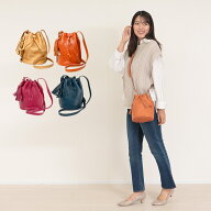 イルビゾンテ IL BISONTE ドローストリング ショルダーバッグ A2601 BBU006 レディース バッグ bag 鞄 本…