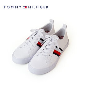 トミーフィルフィガー メンズスニーカー TOMMY HILFIGER RAYAS2 ローカット スニーカー 送料無料 メンズ 男性用 靴 白 ブランド おしゃれ 歩きやすい 痛くない ロゴ 大きいサイズ ホワイト 白 トミースニーカー