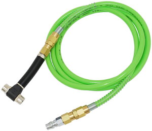 川端金型製作所 KAC-DD-SET 簡単エアーチャック ツインヘッド(ホース一式セット)