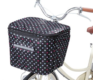 自転車 カバー kawasumi カワスミ KW-245CD 2段式前カゴカバー 両開き