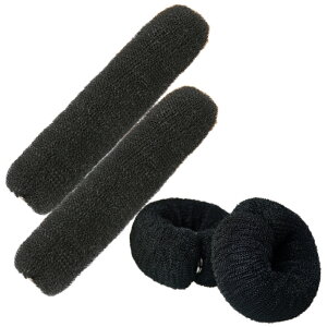 [�S�i�|�C���g10�{���X�[�p�[SALE] ���c�q �w�A���[�J�[ 2��SET ban hair �� ������ �ӂ�ӂ�f�� ���� �ȒP �A�b�v�w�A ���c�q�w�A �w�A�A�����W �N�b�V���� �u���b�N �u���E�� MARUHAIR ��������