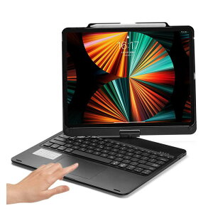 360x] iPad Pro 12.9C` 2021 L[{[h ^b`pbh obNCg P[X ̌^ ܂ iPadPro12.9  5 4 3  Jo[ L[{[ht
