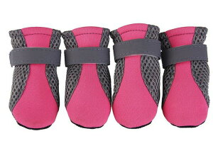 犬 靴 ドッグシューズ 靴下犬用靴 脱げない 滑り止め 怪我予防 介護 肉球 火傷 足裏保護 散歩 メッシュ 小型犬 中型犬 大型犬