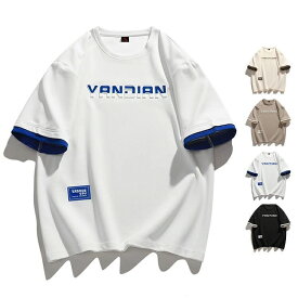 半袖Tシャツ 半袖tシャツ メンズ tシャツ おしゃれ トップス カットソー 無地 お兄系 涼しい 夏物