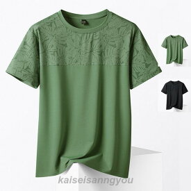 tシャツ メンズ 半袖tシャツ スポーツウェア クルーネック 涼しい 接触冷感 涼しい 吸汗 速乾 お兄系