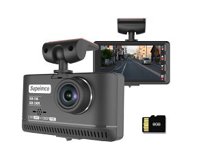 �y�d���X�����i 2.5K�z3 inch IPS�h���C�u���R�[�_�[ �O��400����f QHD�掿 ���^�h�����R 8GB�J�[�h�t�� 160�x���L�p �ϔM�\�� �X�[�p�[�L���p�V�^ �d�g��Q�΍� �m�C�Y�΍� �펞�^�� �Ռ����m ��