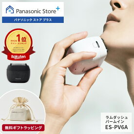 【公式店】パナソニック リニアシェーバー ラムダッシュ パームイン 選べる2色 ES-PV6A 無料ギフトラッピング 電動シェーバー USB充電 防水 深剃り 髭剃り ケース付き 5枚刃 手のひらサイズ 送料無料