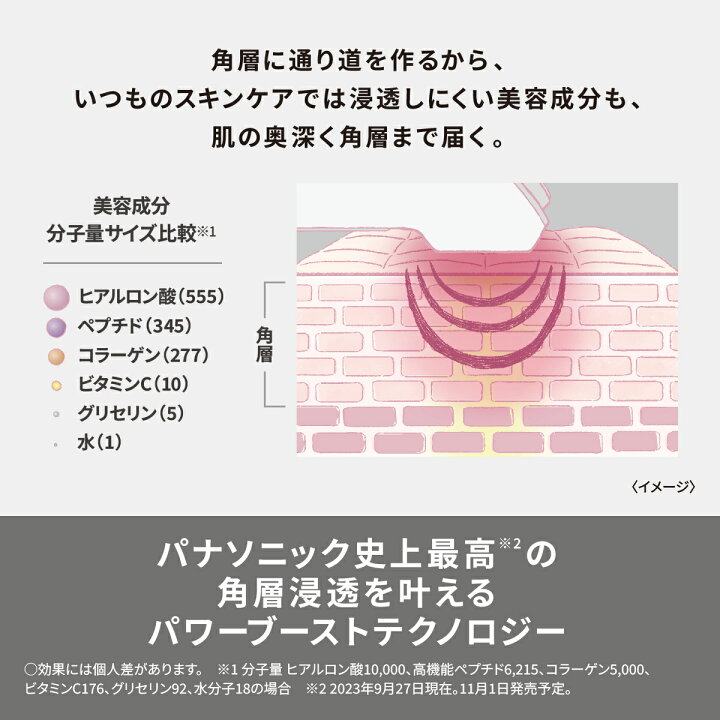 楽天市場】【公式店】 パナソニック イオン美顔器 イオンブースト 