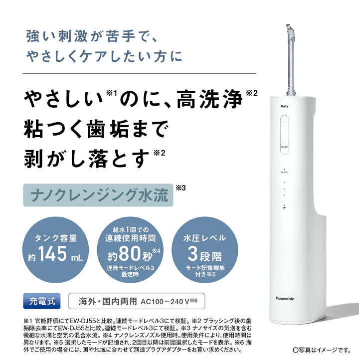 楽天市場】【公式店】 パナソニック 口腔洗浄器 ジェットウォッシャー  