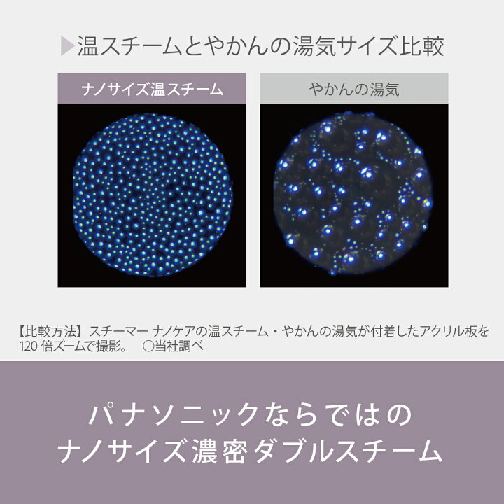 楽天市場】【公式店】パナソニック スチーマー ナノケア EH-SA0B-N 