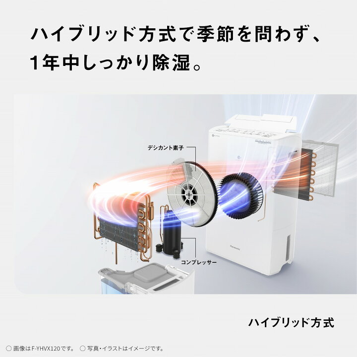 楽天市場】【公式店】パナソニック 衣類乾燥除湿機 クリーンホワイト F 
