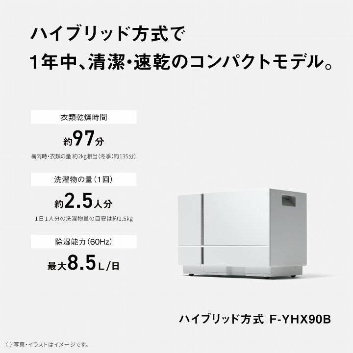 楽天市場】【公式店】パナソニック 衣類乾燥除湿機 クリーンホワイト F  