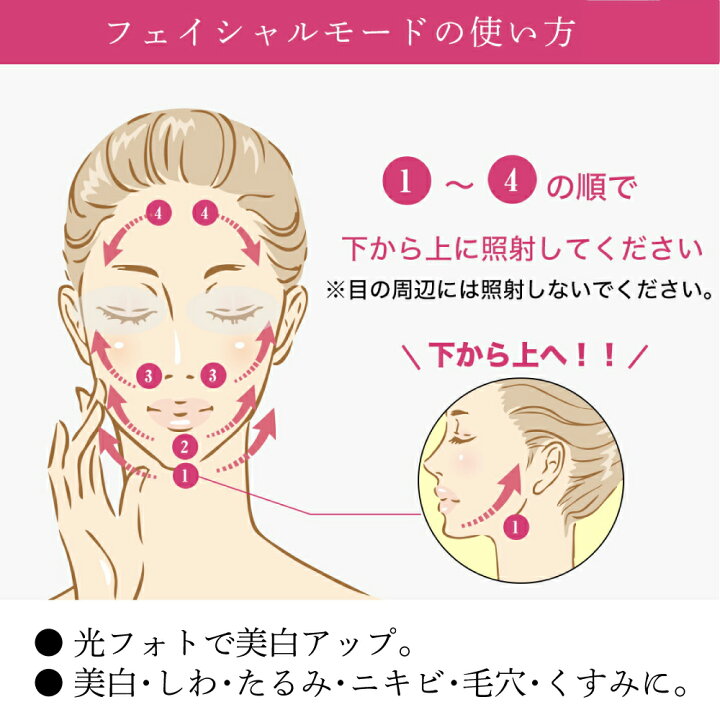 楽天市場】脱毛器 ANYMI PRO 光美顔・美肌フォト＋痛くない脱毛 (光 