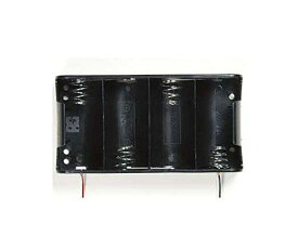 タカチ電機工業 電池ケース 単1×4本 SN型 リード線付 SN1-4