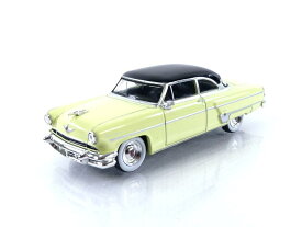 TrueScale Miniatures MINI GT 1/64 リンカーン カプリ 1954 プレミアイエロー 左ハンドル 完成品