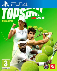 2K Games TopSpin 2K25 �f���b�N�X�G�f�B�V���� PS4 �v���C�X�e�[�V����4�Q�[��