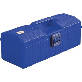 樹脂山型工具箱 350 青 ブルー 小物収納 工具ケース 道具箱 プラスチック製 軽量 持ち運び 取っ手付き 収納ボックス