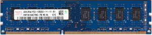 4GB PC3-12800 DDR3 1600MHz non-ECC Unbuffered CL11 240-Pin DIMM
