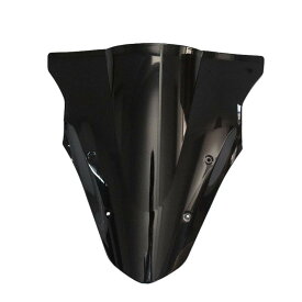 オートバイ 黒 ABS フロントガラス フロントスクリーン ダブルバブル