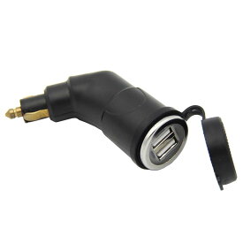 ダブルUSBポートアダプター LEDライト付き 携帯電話充電器 ナビゲーター GPS用