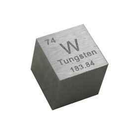 タングステンキューブ 純金属 高密度 元素コレクション ラボ実験材料 10mm x 10mm x 10mm