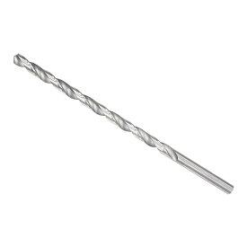 エクストラロングツイストドリルビット 8 mmドリル径 200 mm全長 ハイス鋼 ツイストドリルビット 銅 金属 木工用