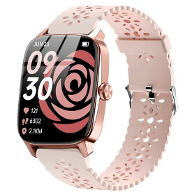 スマートウォッチ交換バンド 22mm シリコン レース 透かし彫り 通気ベルト