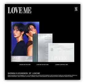 SHOWNU X HYUNGWON - EP [ LOVE ME ] 韓国盤 (ランダム1種)