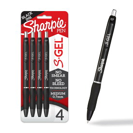 S-Gel Gel Pens Drawing Pens Gel Ink For Journaling Writing Coloring Medium Point (0.7Mm) Black Ink Pen