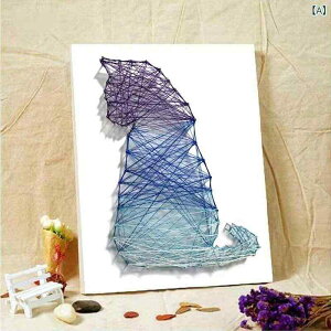 �X�g�����O�A�[�g�L�b�g �L DIY �������A�[�g 3D���̍\�� �v���̌� �������� ���_�� ���r���O ���� ���� �E�H�[���f�R���[�V���� �W���� �B���� �Z�b�g ���蕨 �L�O�� ���j�� ��l���� �]�g�� 