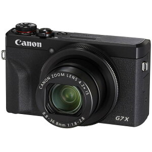 Canon �R���p�N�g�f�W�^���J���� PowerShot G7 X Mark III �u���b�N 1.0�^�Z���T�[/F1.8�����Y/���w4.2�{�Y�[�� PSG7XMARKIIIBK