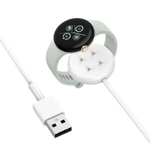 UrbanPulse Google Pixel Watch3/watch 2�Ή� �[�d�P�[�u�� 1m �}�O�l�b�g�[�d�P�[�u�� �}���[�d �����^�тɕ֗� Fitbit Ace LTE/Versa 4/Versa 3�p (USB-A)