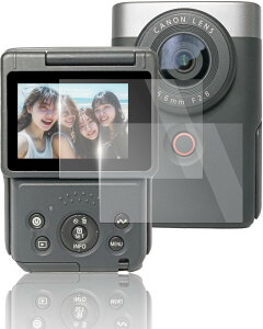 sanwatrade �K���X�t�B���� Canon�p PowerShot V10 ��p �t�� �ی� �d�x9H �y2���z�Z�b�g