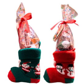 激安　即日発送【グリーンor赤】WINDEL クリスマス ストッキングブーツ チョコレート