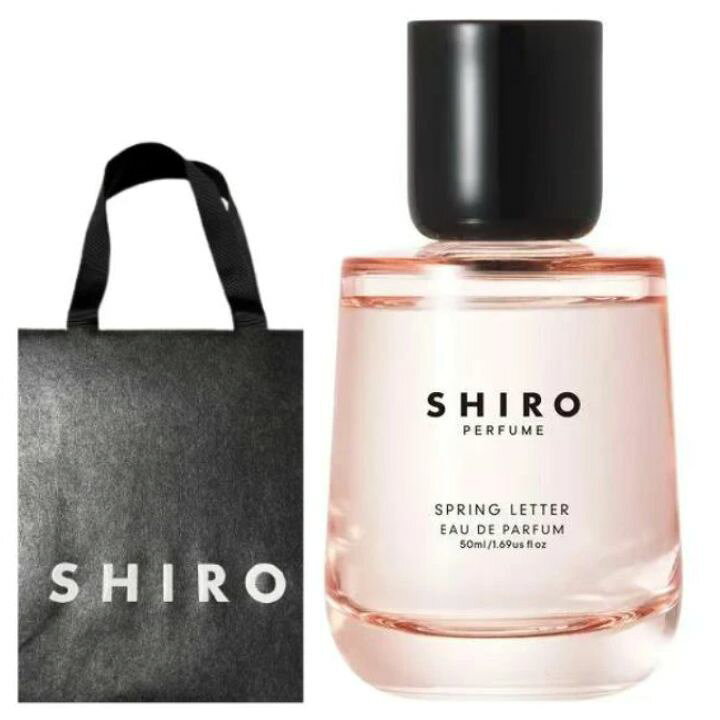 楽天市場】袋付き 即日発送【SPRING LETTER オードパルファン】shiro 