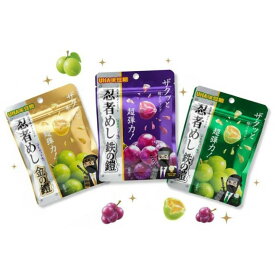 即日発送【忍者めし 鉄の鎧 / 金の鎧・種類＆個数選択可能 】UHA　味覚糖 忍者めし 鉄の鎧　金の鎧　マスカット味/グレープ味 　ぐみ　期間限定品