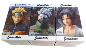 NARUTO疾風伝 Grandista Shinobi Relations ナルト サスケ カカシ 3種セット