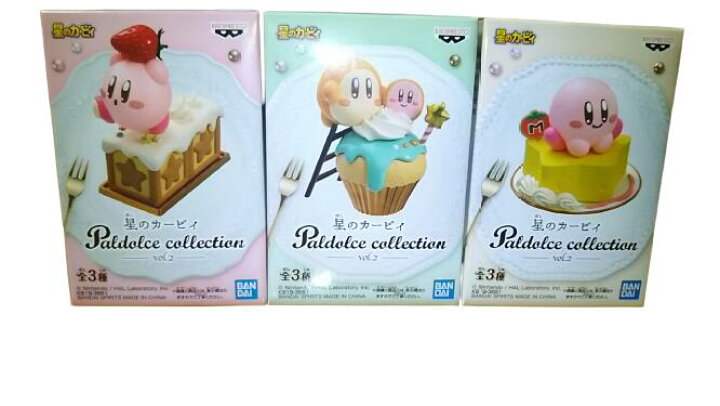 楽天市場】星のカービィ Paldolce collection Vol.2 3種セット 