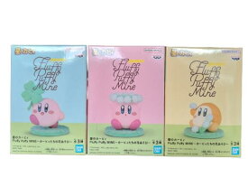 星のカービィ　Fluffy Puffy MINE　カービィたちの花あそび　フィギュア　3種セット