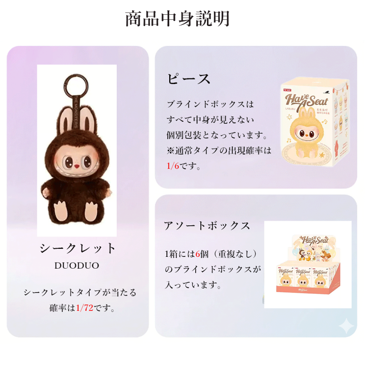 ラブブ LABUBU ポップマート ぬいぐるみ　キーホルダーセット 【N】 楽天市場】【正規品保証・数量限定】 THE MONSTERS Have a Seat