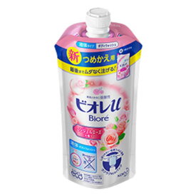 花王 ビオレu エンジェルローズ つめかえ用 340mL 1 ケース24個入り