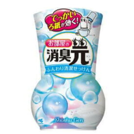 小林製薬 お部屋の消臭元 ふんわり清潔 せっけん 400mL