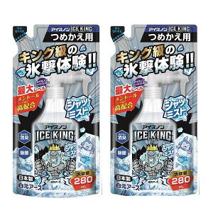 �����A�[�X �A�C�X�m�� �V���c�~�X�g ICE KING �߂����p 280mL x2�������yKYP�z(�R���r�j�󂯎��E����ʓr����460�~�F���ꌧ�͕ʓr1560�~)